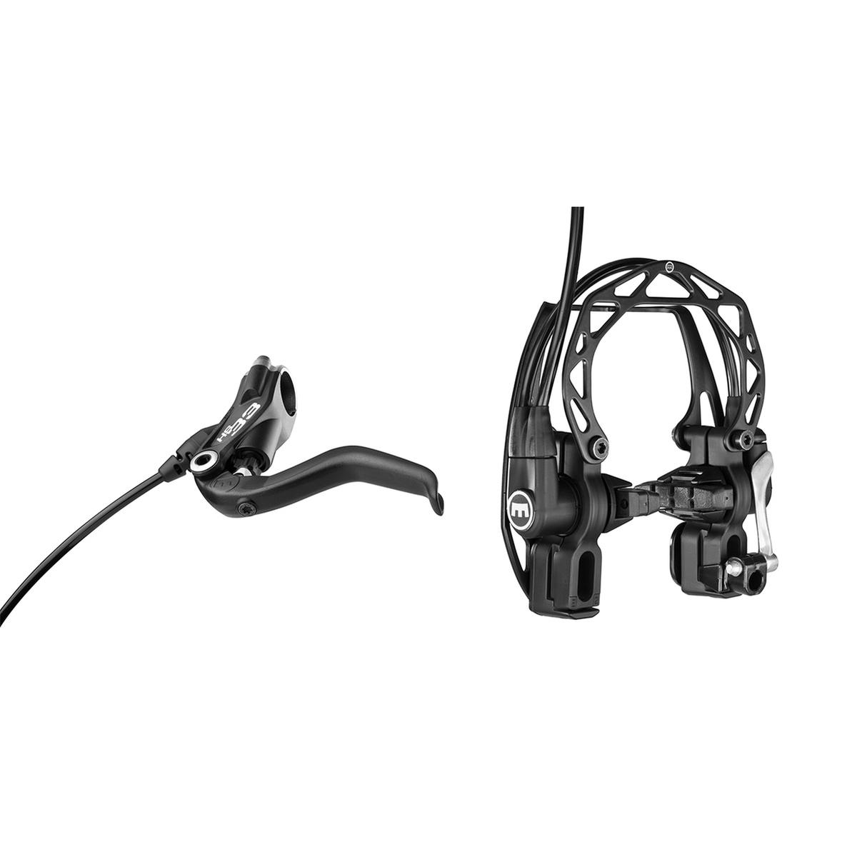 Magura Felgenbremse HS33 schwarz, 4-Finger Hebel